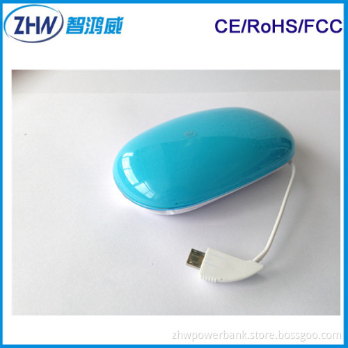 Christmas Gift Build-in USB Power Bank 5600mAh